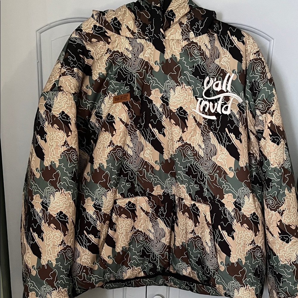 Camouflage Puffer Jacket